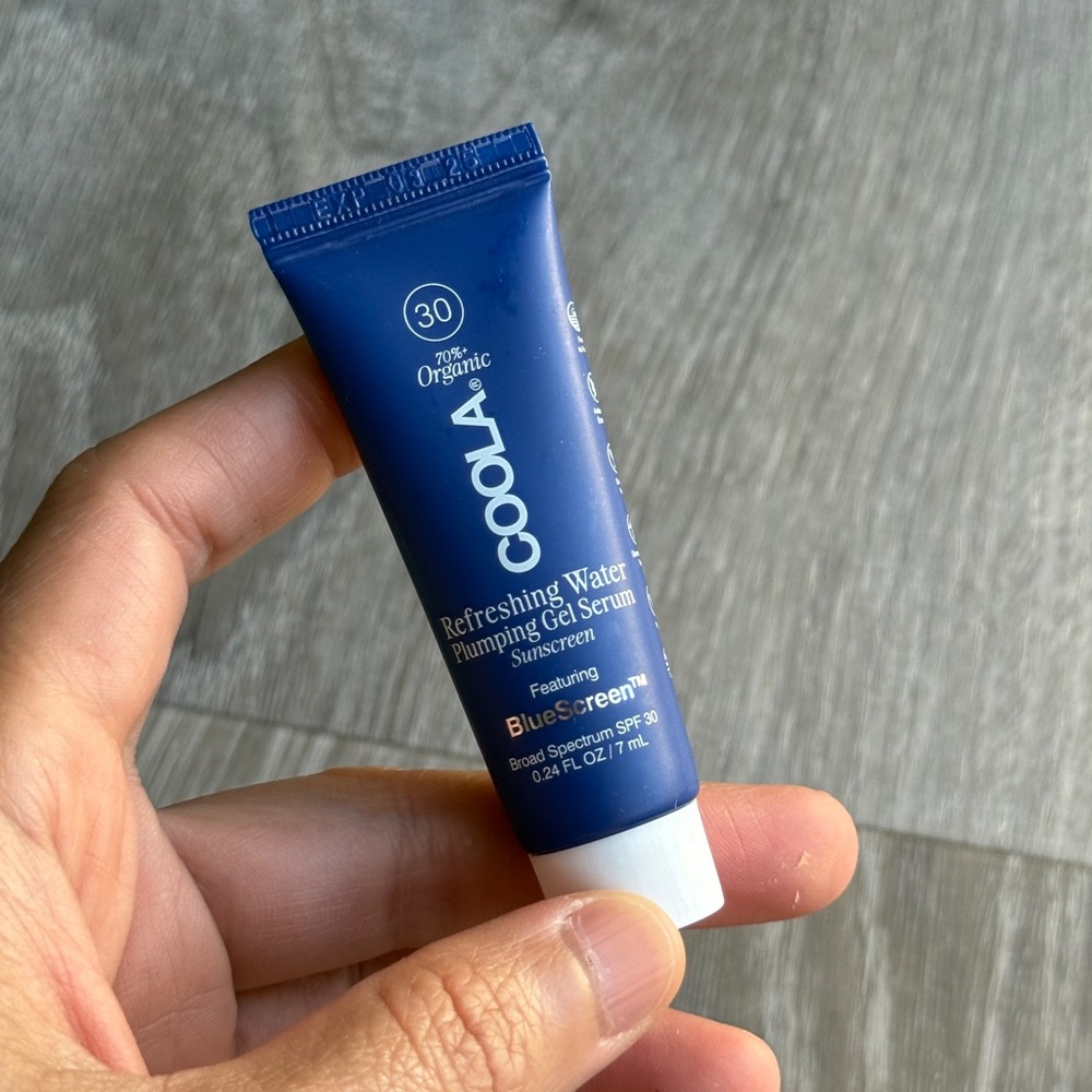 COOLA Refreshing Water Plumping Gel Serum Sunscreen SPF 30-tester size 7ML